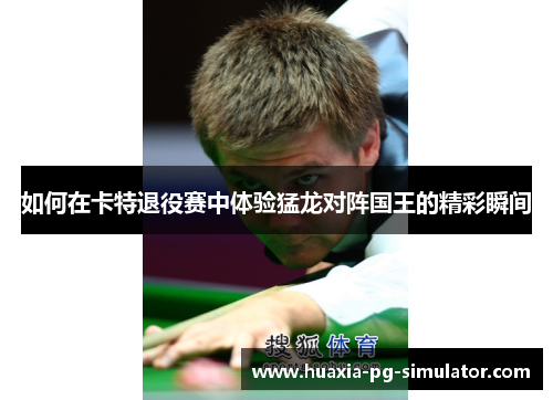 如何在卡特退役赛中体验猛龙对阵国王的精彩瞬间 如何在卡特退役赛中体验猛龙对阵国王的精彩瞬间